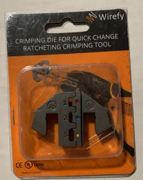 Wirefy 857409007853 Wired Crimping Die For Heat Shrink Connectors