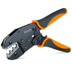 Wirefy-crmp-a5 Wirefy Crimping Tool For Heat Shrink Connectors - Ratcheting Wire Crimper