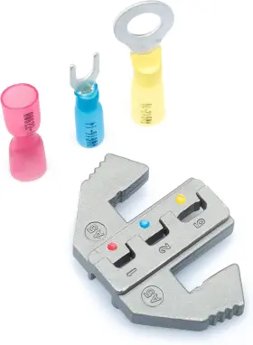 Wirefy-icd-a5 Wirefy Crimping Die For Heat Shrink Connectors - 22-10 Awg