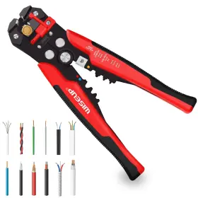Wp010506 Wiseup Self Adjusting Wire Stripper8 Inch Cutter Crimper For 1024 Awg 3 In 1 Heavy