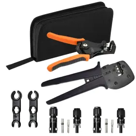 8206 Witproton Solar Pv Connector Crimper Tool Kit For 14/12/10awg 2.5/4.0/6mm Solid Co