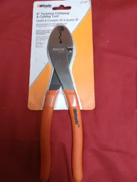 58750040 Woods 8 Inch Terminal Crimping And Cutting Tool