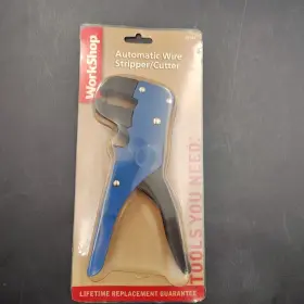 83792 Workshop Automatic Wire Stripper And Cutter - Self-adjusting 2-in-1 Tool