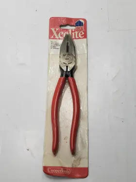 68cgv Xcelite Cushion Grip Side Cutting Plier 8 Inch 203mm Coopertools Made In Usa