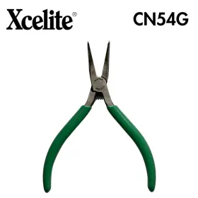 Cn54g Xcelite - 60 Curved-jaw Long Nose Pliers With Smooth Jaws 5 Inch