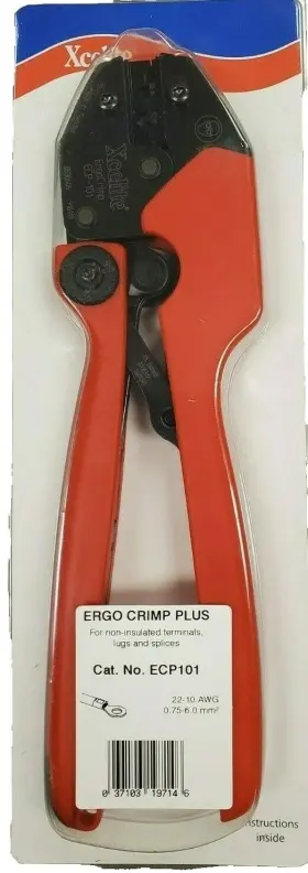Ecp-101 Xcelite Ecp101 Ergo Crimp Plus For 22-10 Awg Insulated Terminals Splices