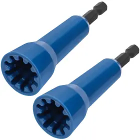 134038 Xihircd 2pcs Wire Twisters Tool For Drill Nut With 1/4 Inch Chuck