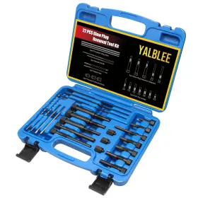 Gpr001 Yalblee Glow Plug Removal Tool 22-piece High-hardness Extraction Kit M8 And M10 Ele