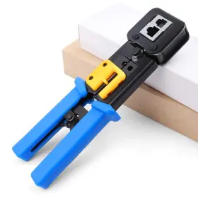 Rj12 Yangoutool 744790277258 Passthrough Crimping Tool Rj45 Crimp And Crimper For Rj45/rj12
