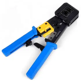 Rj11 Yankok 165439941820 Rj45 Rj12 Pass Through Crimper Heavy Duty For Cat5/6/7 Network Cables