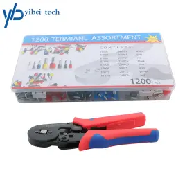 Yi271026t Yibei-tech Ferrule Crimping Tool Kit Awg 23-7 1200pcs Wire Terminals Crimp Connectors