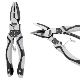 061-dy-qz-3-2 Yosight Linesman Pliers Wire Cutters Heavy Duty 8.7 Inch Long Multifunctional Combi