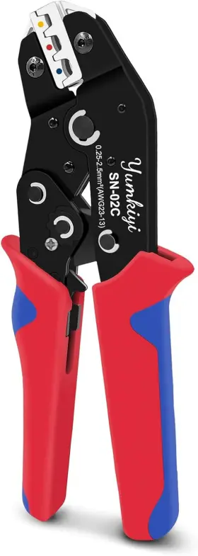 Ymsn-02c Yumkiyi Crimping Tool - Awg23-13 Nylon Terminal Pre-insulated Crimpers