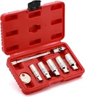 8-PIECE Spark Plug Socket Set With Gapper, Universal Joint & Extension Bar New. Price: $28.29.