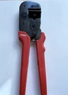 Molex 640160201 Crimper Wire Crimping Tool Red Handle Plier Used. Price: $195.00.