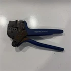 Tyco Electronics Pro-crimp Crimper Crimping Tool, Blue Handles Used. Price: $125.00.