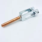 2-PK Nicopress Suspension Dead End Sleeve 71-204-P, For 4AWG Solid Cu Conductor New. Price: $56.95.
