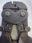Amp Type "c" Pidg 26-22 Awg Double Action Hand Crimper, 48420 Used. Price: $20.00.