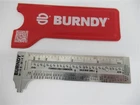 Burndy Wire-mike , Stainless Steel Micrometer Gauge Inch/fraction Marking New. Price: $40.00.