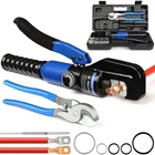 Solsop Hydraulic Crimping Tool 10 Ton Battery Cable Crimper 9 Hex-dies 12-2/0 Aw New. Price: $82.23.