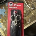 Doyle Cable Splicing Kit W/ Knife, Scissors & Leather Sheath Black/red 70490 New. Price: $38.95.