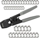Ispinner Pex Crimping Tool, Clamp Cinch Crimper For Stainless Grey New. Price: $33.99.