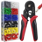 Ferrule Crimping Tool Kit Square Crimper Plier (awg 23-7) With 1380... New. Price: $36.64.