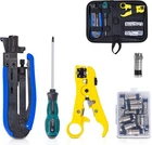 Kotto Coax Cable Crimper Kit - Adjustable Compression Tool For RG6, RG59, RG1... New. Price: $36.05.