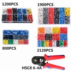 Cable Wire Electrical Terminals Ferrule Crimper Plier Crimping Tool / HSC8 6-4A New. Price: $14.99.