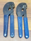 Automatic Tool Co. ATTC-5 Coax Crimper Hex Lot Of 2 Different Free Ship Used. Price: $23.33.