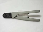 Tyco 91504-1 Side Entry Ratcheting Crimper Hand Tool 20-14 Awg Used. Price: $285.00.