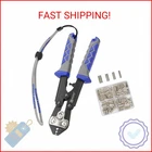 Booms Fishing Crimping Pliers Kit: 8.8IN Crimper Tool For Wire & Mono Lines Up New. Price: $29.40.