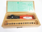 T&b WT-700 Shield Stripping Tool With Dies Thomas Betts Used. Price: $72.18.