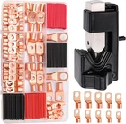 160PCS Copper Wire Lugs Kit Battery Cable Terminals Crimper Tool Set Heavy Dutyx New. Price: $47.99.
