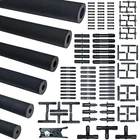 Silicone Vacuum Hose Kit 10FT 6PCS 1/8" 5/32" 3/16" 1/4" 5/16" 3/8" With Vacu... New. Price: $66.85.