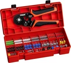 Peba Ferrule Crimping Tool Kit, Self-adjusting Square Pliers For Wire New. Price: $43.32.