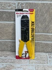 Electro-tek Wire Stripper Crimper Cutter Tool Electrician Professional Yellow New. Price: $16.99.