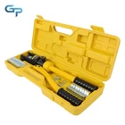 Hydraulic Wire Crimper Crimping Tool Battery Cable Lug Terminal 11 Dies 16 Mt New. Price: $40.42.