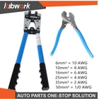 Labwork Crimping Tool For 6-50MM Battery Wire Cable Lug Crimper Awg 10-0 New. Price: $26.56.