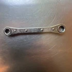 Vaco 1214 Ratcheting Box Wrench 3/8" 7/16" Usa Point Used. Price: $11.99.
