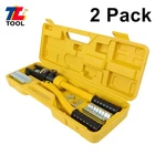 2PACK YQK-300 16MT Hydraulic Crimper Wire Battery Cable Terminal 11 Dies New. Price: $66.19.