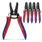 Toolution 5 Pack Small Wire Strippers And Cutters For 10-22 Awg, Red Blue New. Price: $34.99.