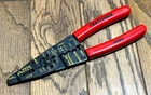 Craftsman Tools 22-10 Awg 8" Wire Stripper Pliers Cutters Electric Crimper Used. Price: $35.00.