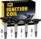 Mikkuppa Ignition Coil Pack And Spark Plugs - Set Of Replaces# UF596 & 4912, New. Price: $84.10.