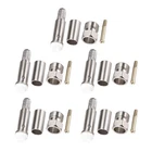 Uxcell 5PCS Brass Fme Female Crimp For RG58 LMR195 Rf Coax Nickel Plated New. Price: $14.08.