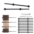 10PACK Black Cable Railing Kit Hand Swage Threaded Stud Tensioner For 1/8" New. Price: $25.99.