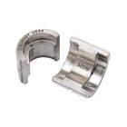 Burndy U654 Radial Butting Twin Die, Stainless Steel New. Price: $202.01.