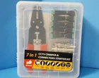 Cctv Crimper & Connectors Starter Kit, RTL-71, Rhino, 7-IN-1 Compression Tool New. Price: $22.00.