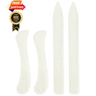 Wonvoc 4 Bone Folders, Crease Makers, Scoring Tool, Plastic Pcs, White New. Price: $12.98.
