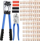Cable Crimping Tool With 170PCS Copper Wire Lugs, For... New. Price: $44.12.